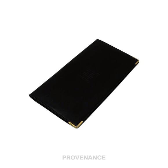 🔴 Givenchy Long Wallet - Black Leather - Picture 4 of 6